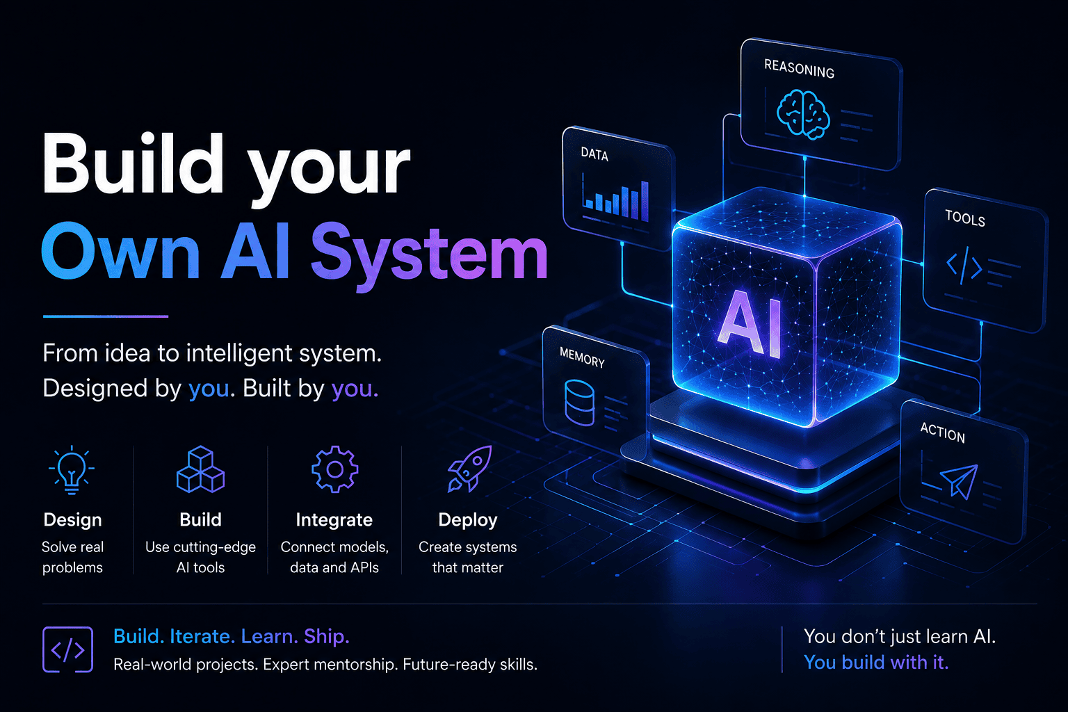 Build your own AI system — design, build, integrate and deploy