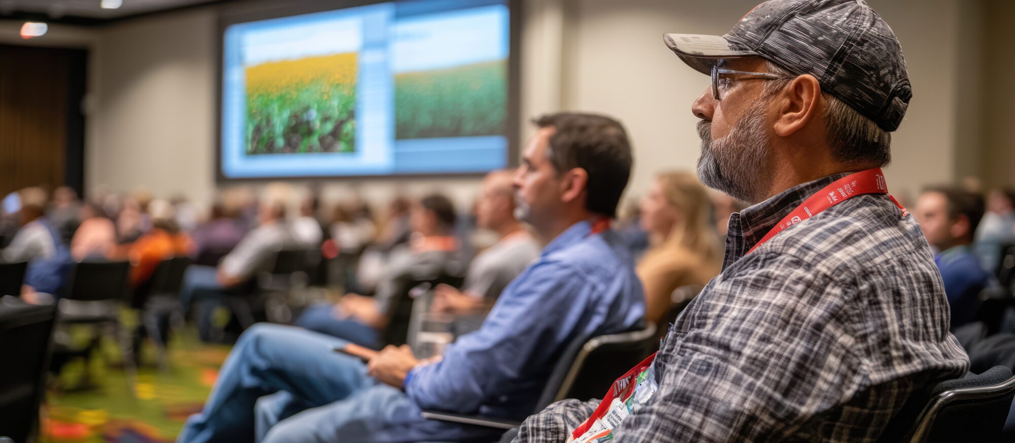 Participants at a live masterclass