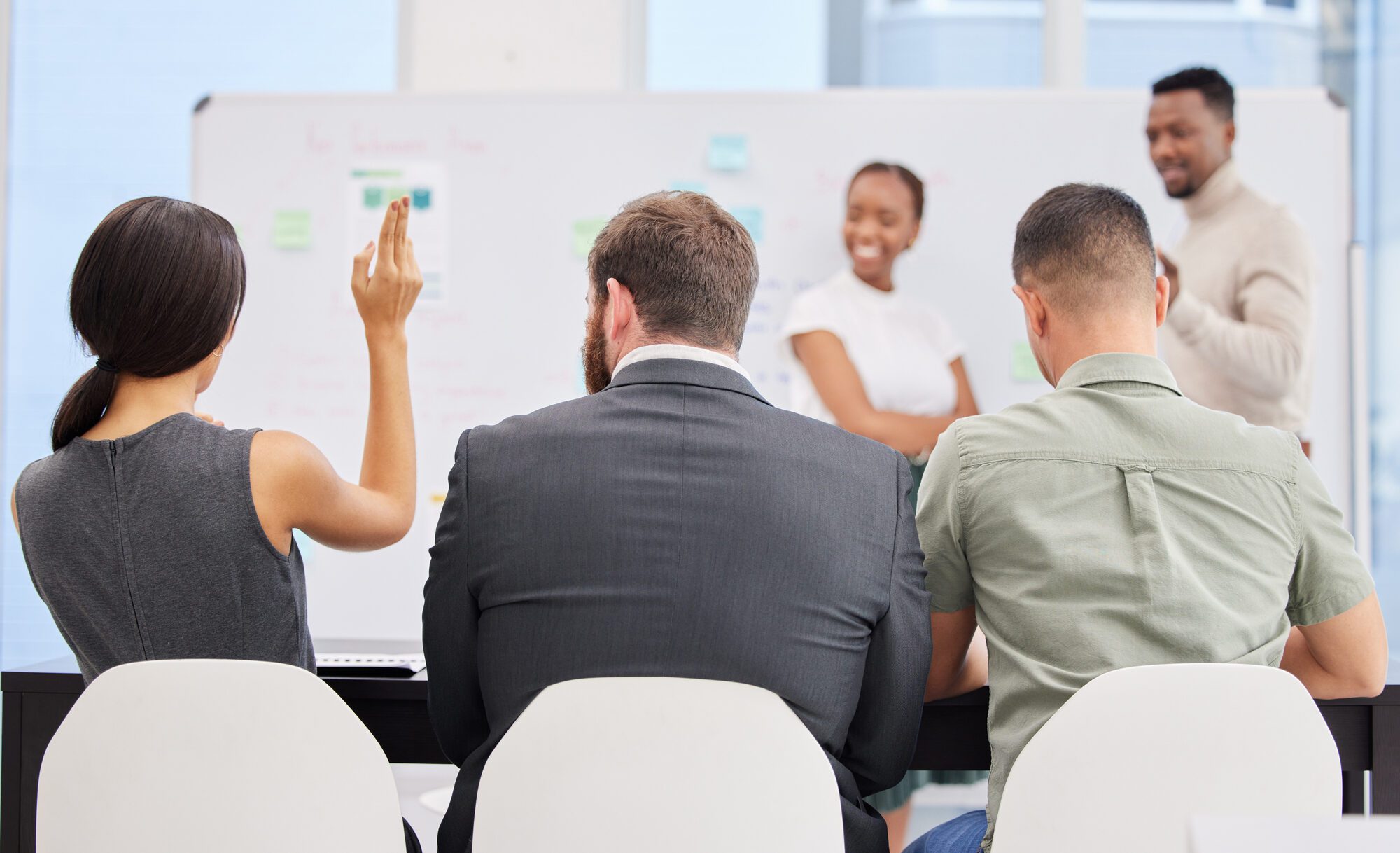 Workshop discussion during a governance session