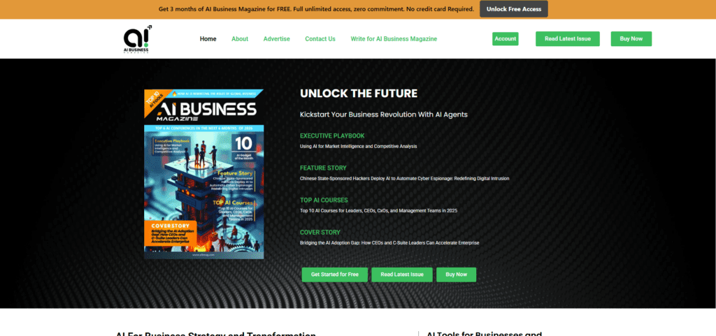 Top 10 AI Magazines in 2026: Ranked and Reviewed 4 AI Business Magazine