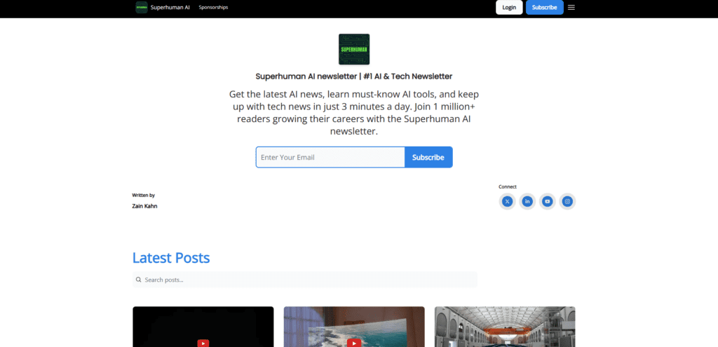 Top 10 AI Magazines in 2026: Ranked and Reviewed 6 Superhuman AI Newsletter
