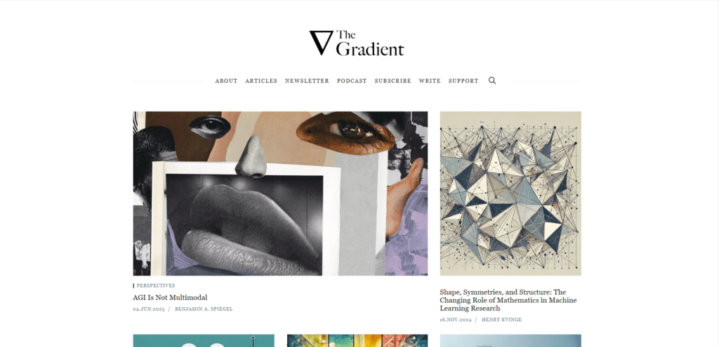 Top 10 AI Magazines in 2026: Ranked and Reviewed 8 The Gradient