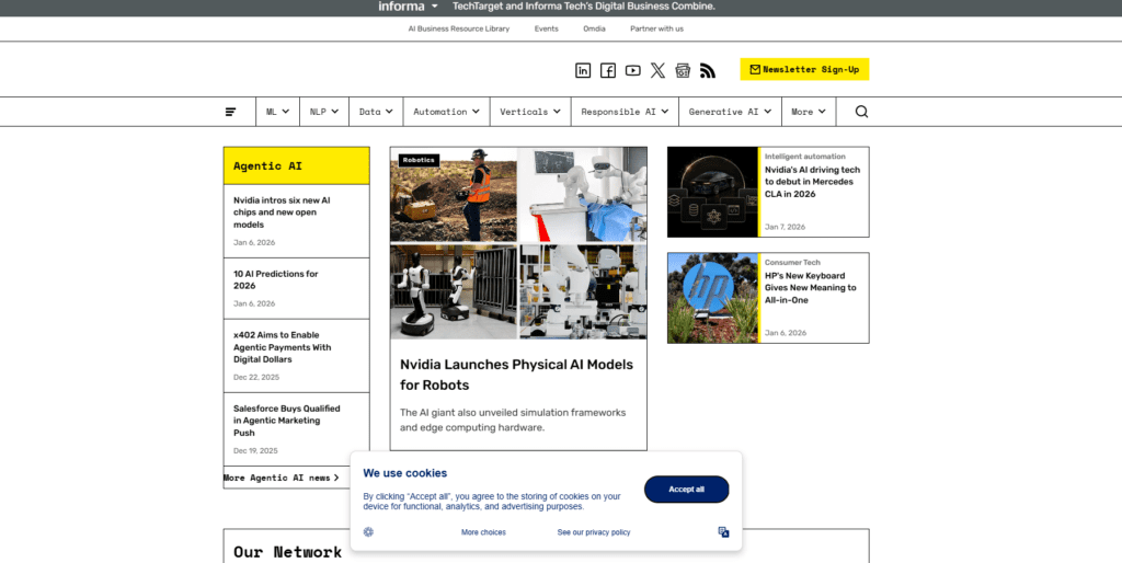 Top 10 AI Magazines in 2026: Ranked and Reviewed 10 AI Business